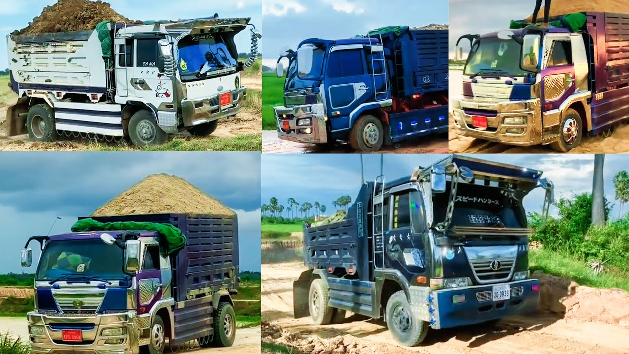 Top dump trucks famous with power on field
