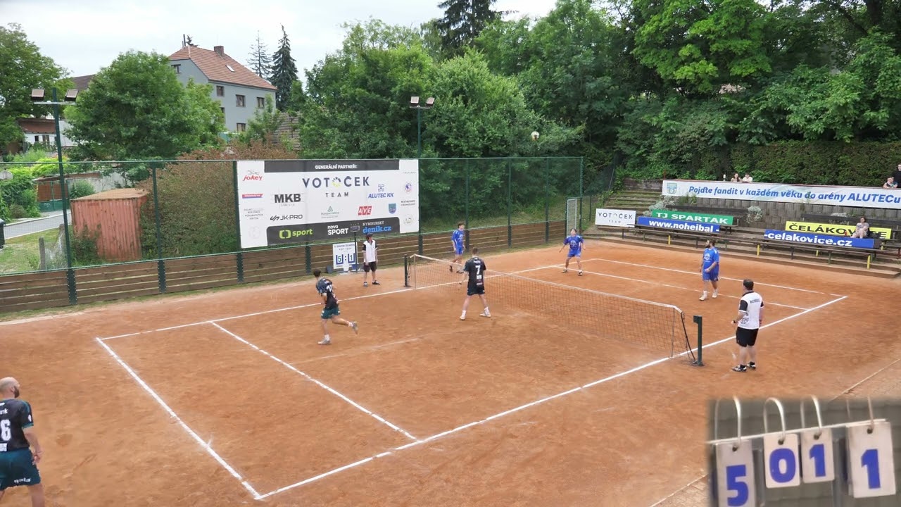 II.liga: 1T-2T TJ Spartak Čelákovice B vs TJ Avia Čakovice B dne 15.6.2024