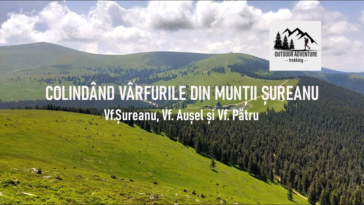 Colind&acirc;nd v&acirc;rfurile din Munții Șureanu