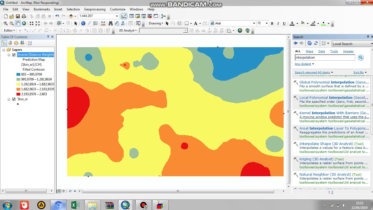 Hasan Basri Saifur Rizal 170721636603 interpolasi peta curah hujan Metode IDW dan Krigring