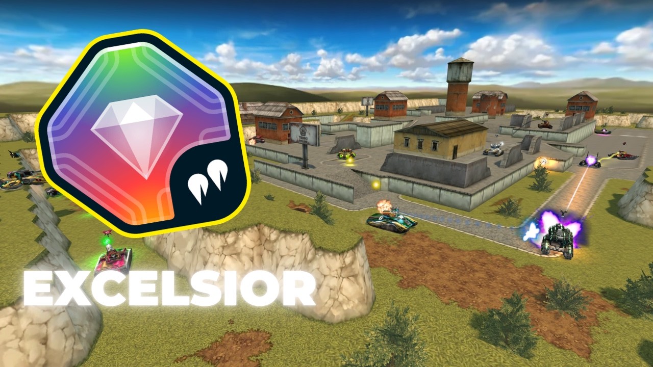 Tanki Online - TWINS EXCELSIOR Gameplay In Solikamsk CTF With Paladin Brutus/Defender - 600 SCORE!
