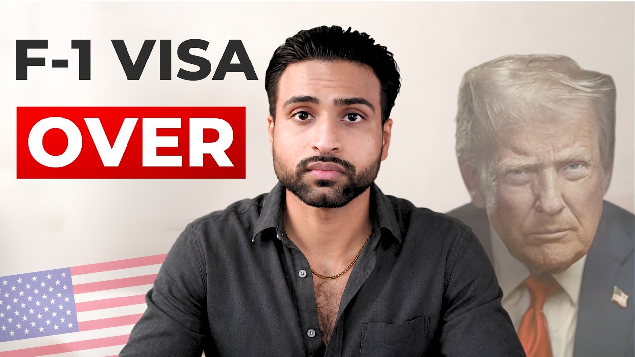 Trump Ends F-1 Duration of Status.. What Happens to OPT & STEM OPT? 😳 | Day 355 🚀