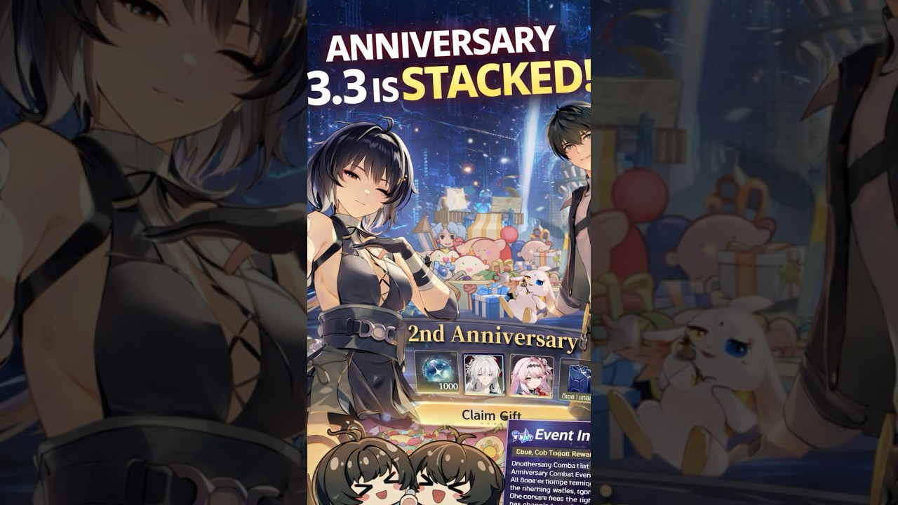 Anniversary 3.3 just broke the game&mdash;don&rsquo;t miss these rewards | wuthering waves