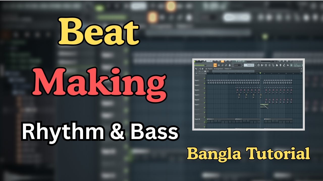 Beat Making Breakdown — No Melody, Just Rhythm & Bass | Fl Studio Bangla 2026