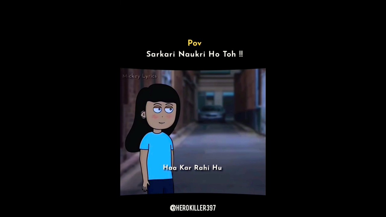 POV : Sarkari Naukri ho to kaluwa bhi aacha lagta hai @dreamofswaraj134