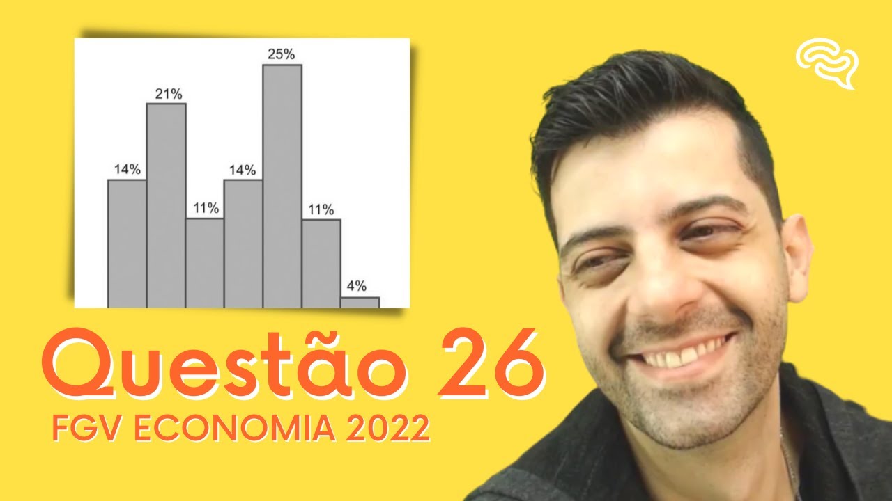 FGV ECONOMIA 2022 - Q26 - As distâncias, em km, entre a residência e o trabalho de um grupo de