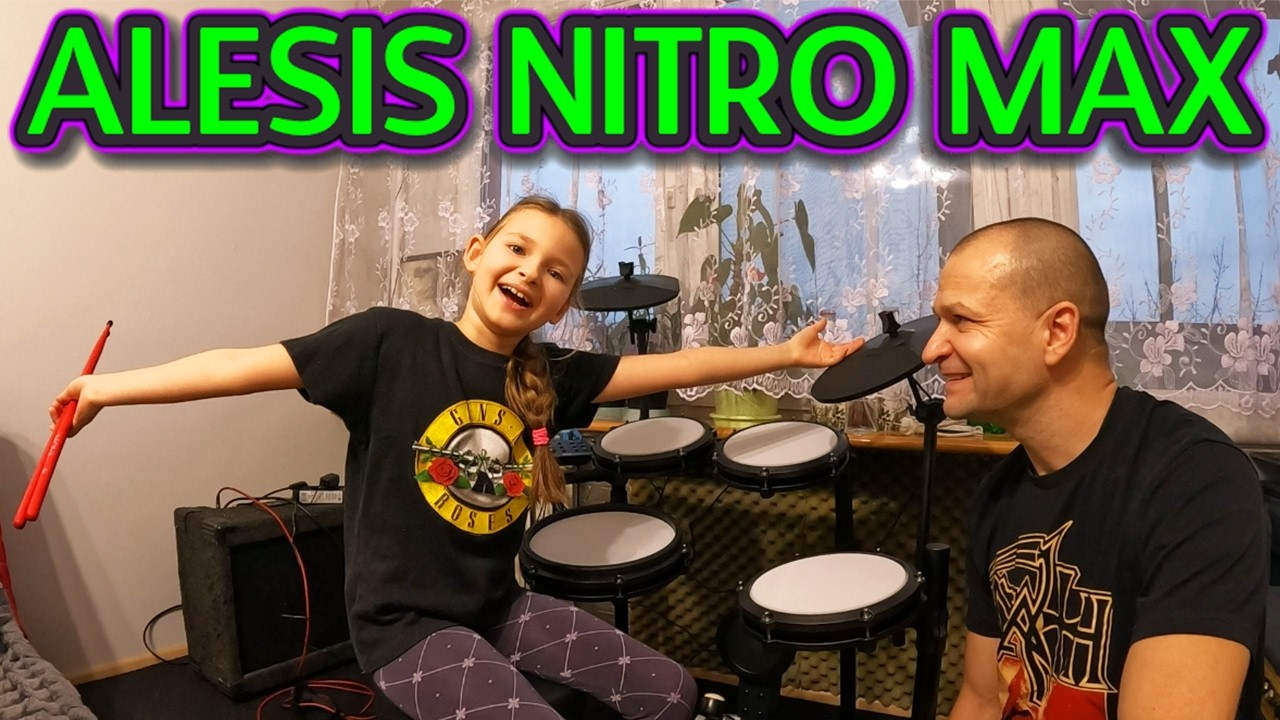 DRUMS ALESIS NITRO MAX -  co położymy pod perkusję elektroniczną ?