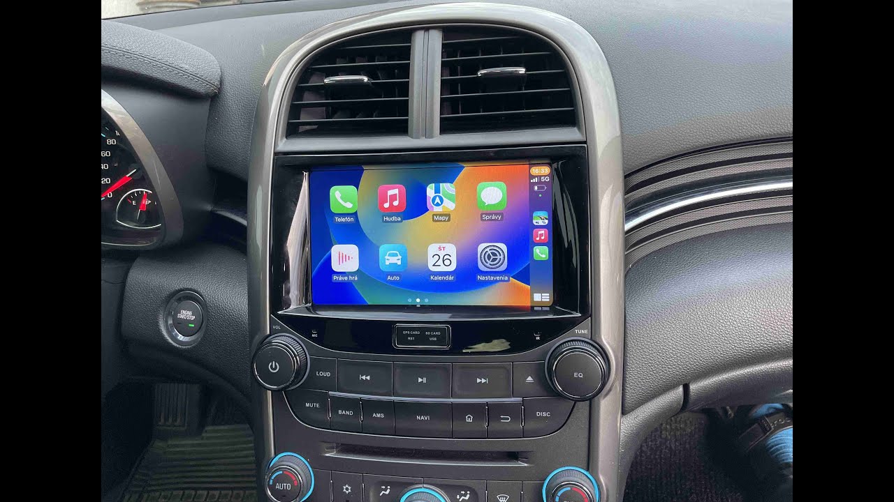 Removal radio Chevrolet Malibu 2015