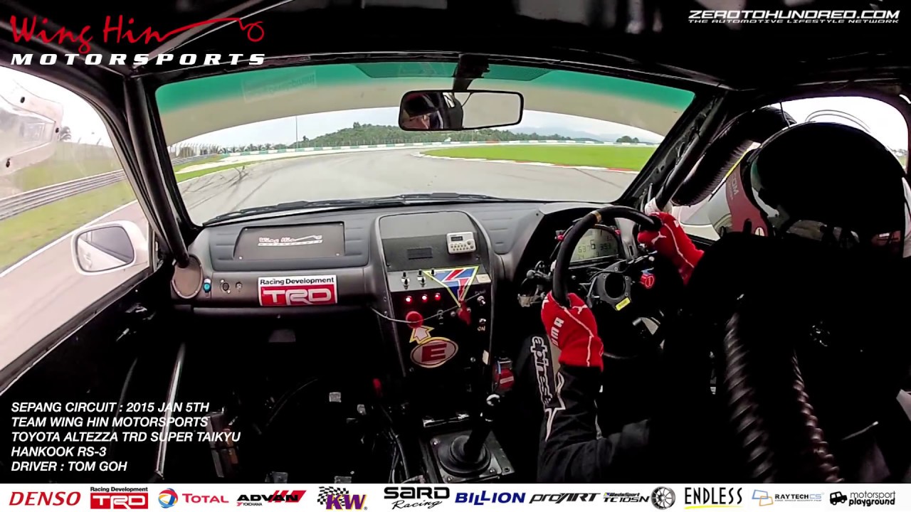 TRD Racing Altezza in Sepang Circuit