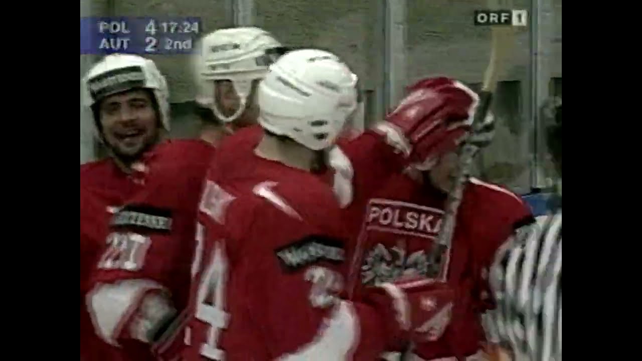Eishockey (B-WM): Polen vs &Ouml;sterreich 4:6 (1:1, 3:1, 0:4) Spodek Katowice, 16. 4. 1997 Polska &Ouml;EHV