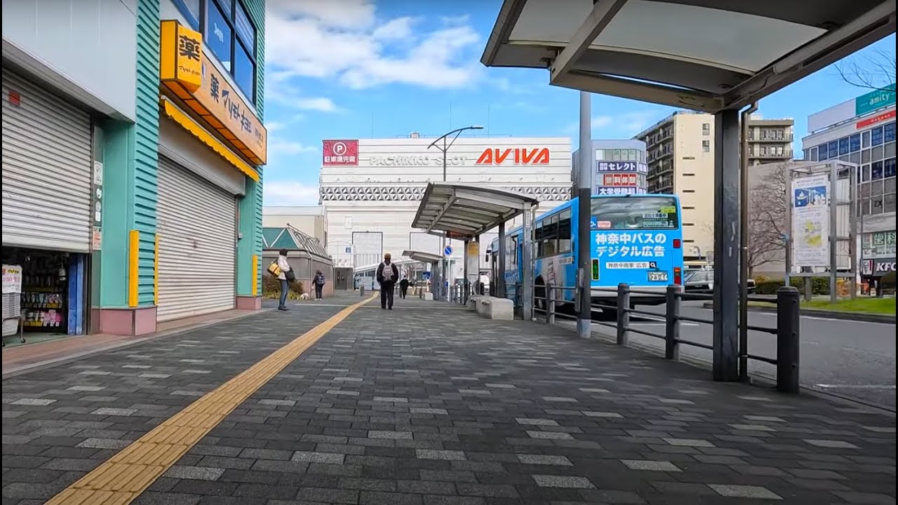 Japan Cycling | Yokohama Blue Line 01 | Shonandai, Tateba and Odoriba | 4K | March 2025