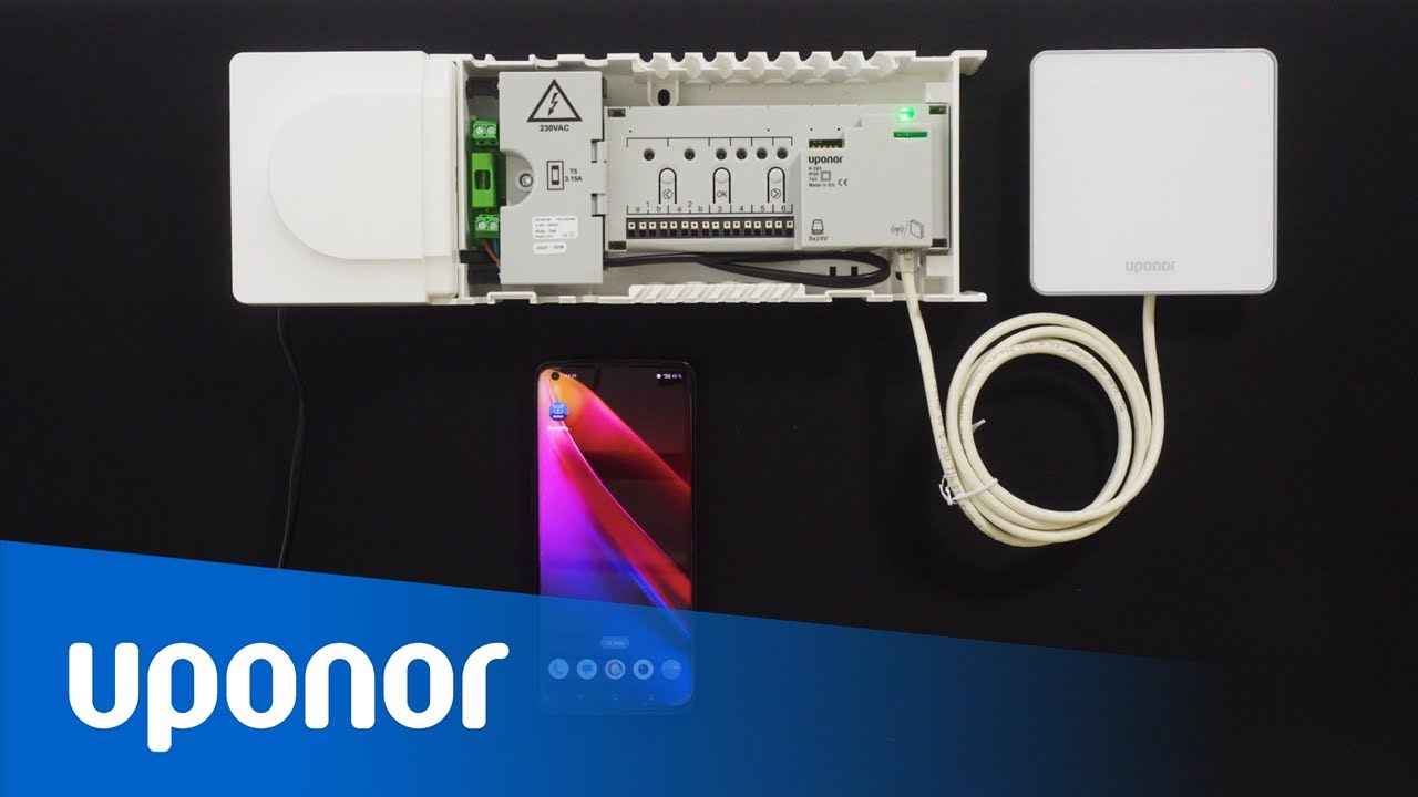 Uponor Smatrix Pulse 2 -sovelluksen käyttöönotto (urakoitsija)