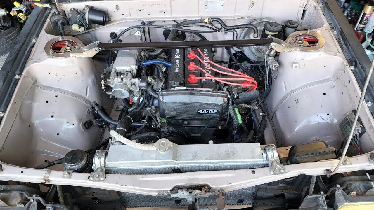 4age efi swap into te72, ke70, ae71. Part.1
