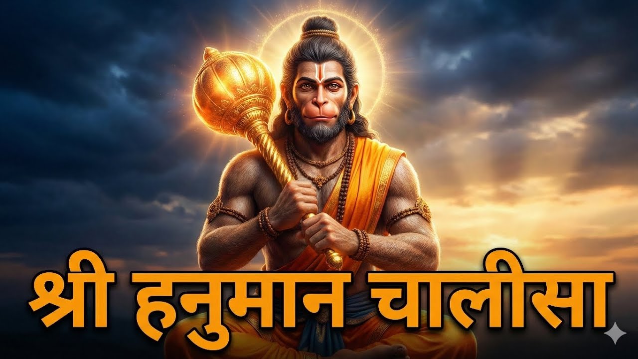 श्री हनुमान चालीसा | Hanuman Chalisa Full | Powerful Morning Prayer | संकट मोचन पाठ