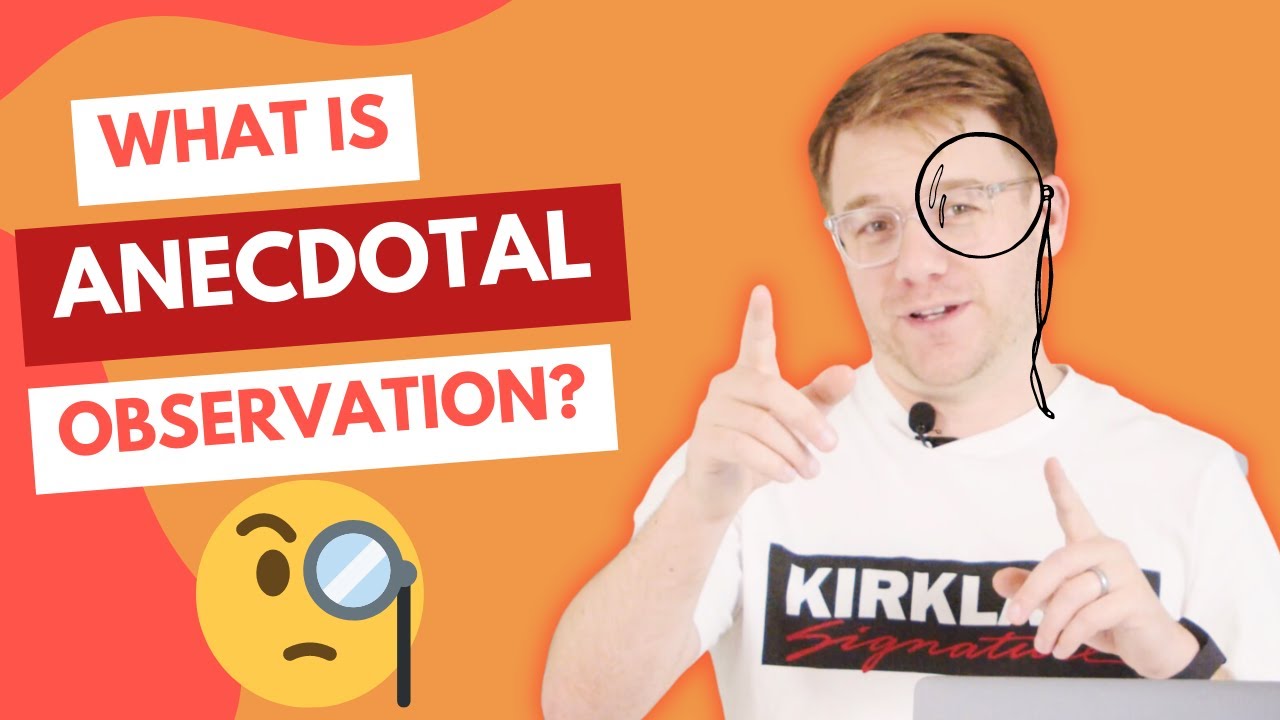 Anecdotal Observation and tracking kid's behaviors
