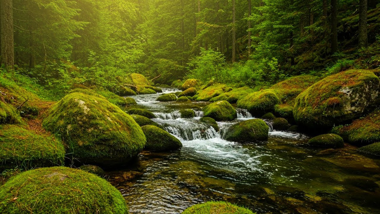 Natural Sounds for Meditation, Study and Sleep, Bird Sounds Relaxing, Beautiful Forest Sounds