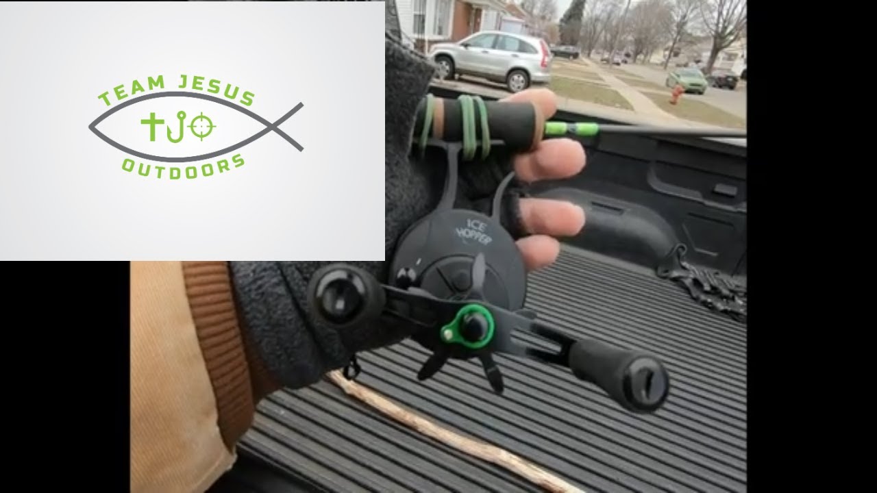 Battle of the Budget INLINE ICE REELS: 13 Fishing Decent v. Eagle Claw - Pfluger v. Trigger Drop
