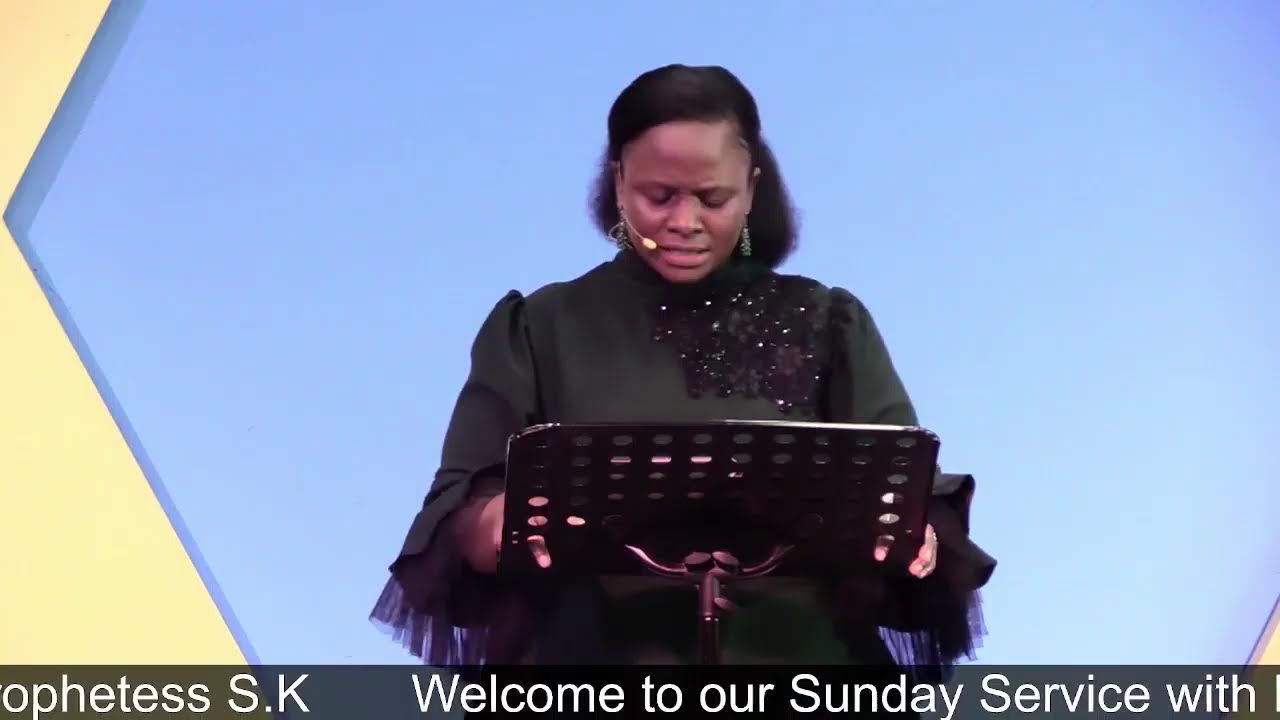 Sunday Service | Live with Prophetess S.K