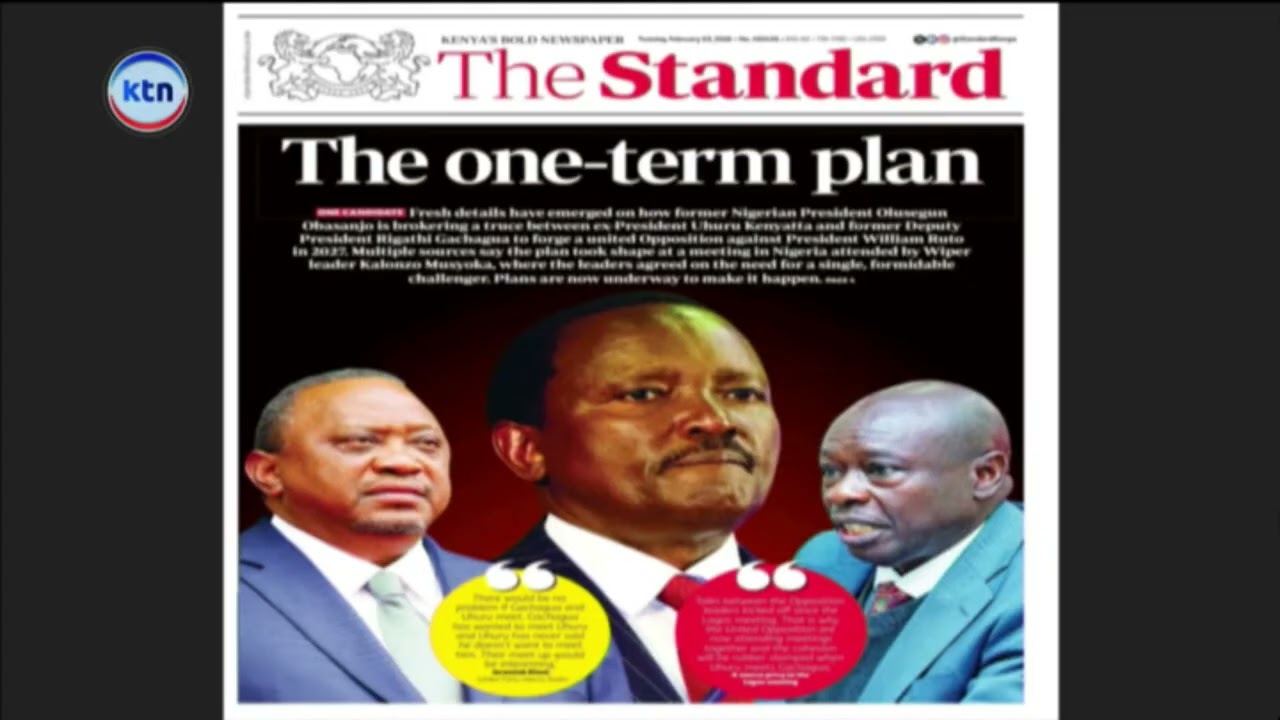 The Bold Standard: The one-term plan