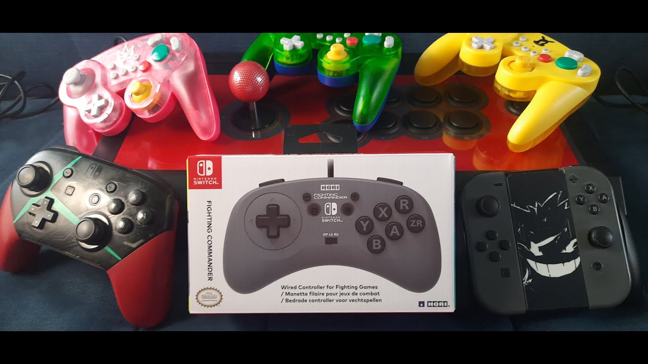 Hori Fighting Commander Nintendo Switch история моих крестовин, распаковка, первые впечатления