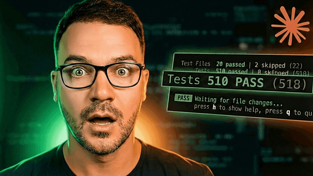 Mon SaaS a 510 tests, j'en ai écrit aucun (Claude Code)