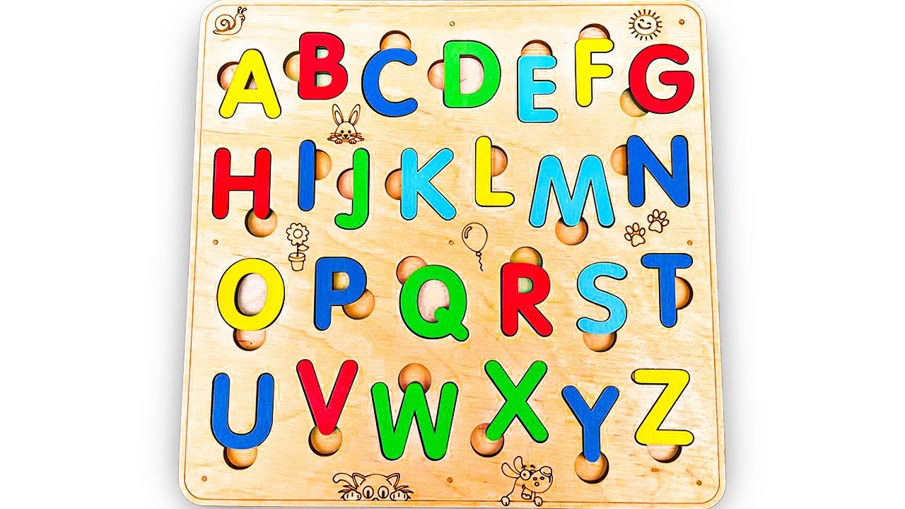 Best Learn ABC Puzzle | Preschool Toddler Learning Toy Video