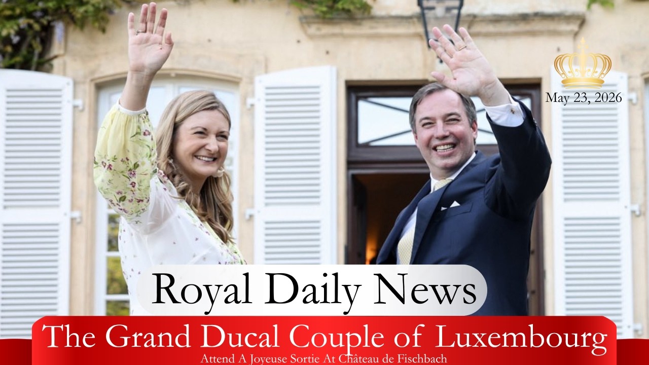 The Grand Ducal Couple of Luxembourg Host a Joyeuse Sortie at Ch&acirc;teau de Fischbach | #royalnews