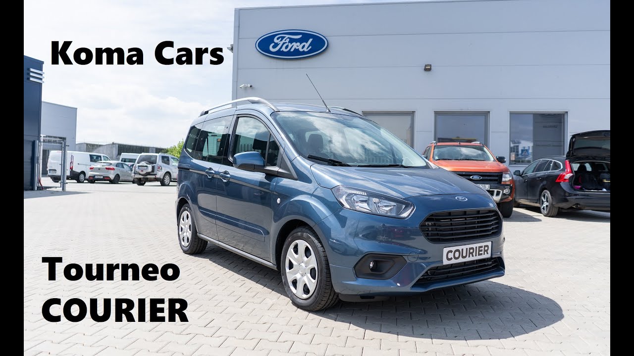 FORD Tourneo Courier EcoBoost 2020 - технический осмотр - салон, экстерьер, багажник, габариты