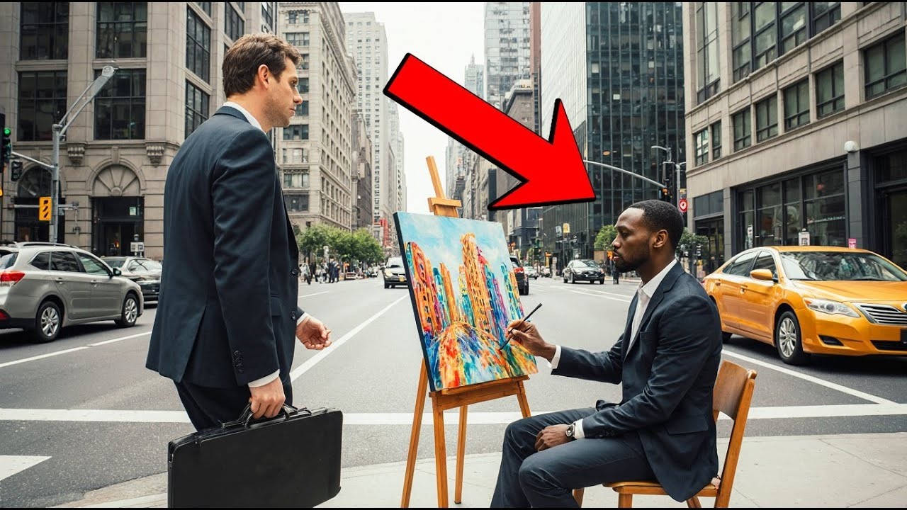Wealthy Man Ignored Street Artist — Then His Painting Saved His Company