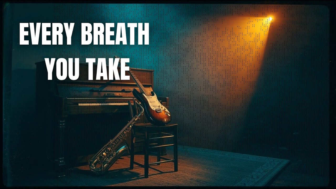 🎵 Every Breath You Take | Slow Blues & Jazz Storytelling Ballad (Smoky Sax) | Dark Blues Hits