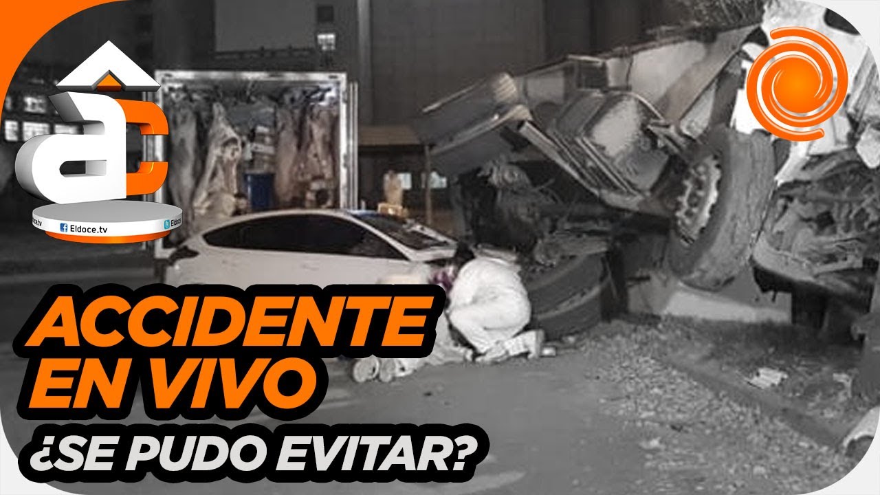Impactante: lo atropelló un auto tras haber protagonizado otro accidente y todo se vio en vivo