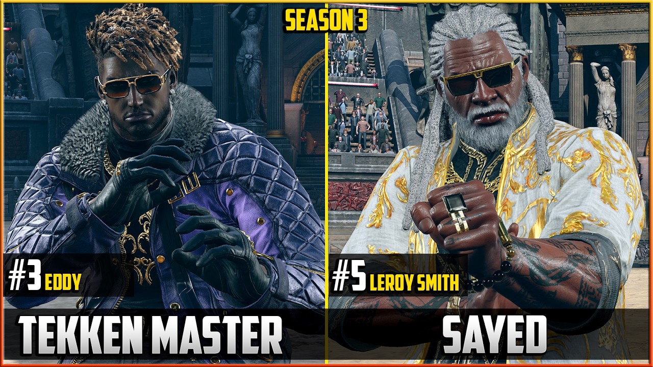 Sayed (#5 Leroy) Vs TekkenMaster (#3 Eddy) - TEKKEN 8 S3 - Online Rank