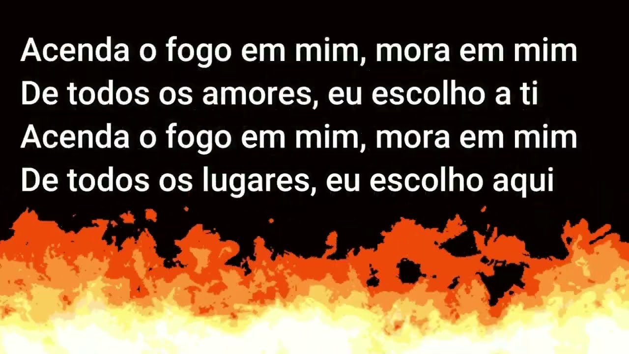 Onde o Fogo Não Apaga - Fernanda Brum (Playback Original com Letra)