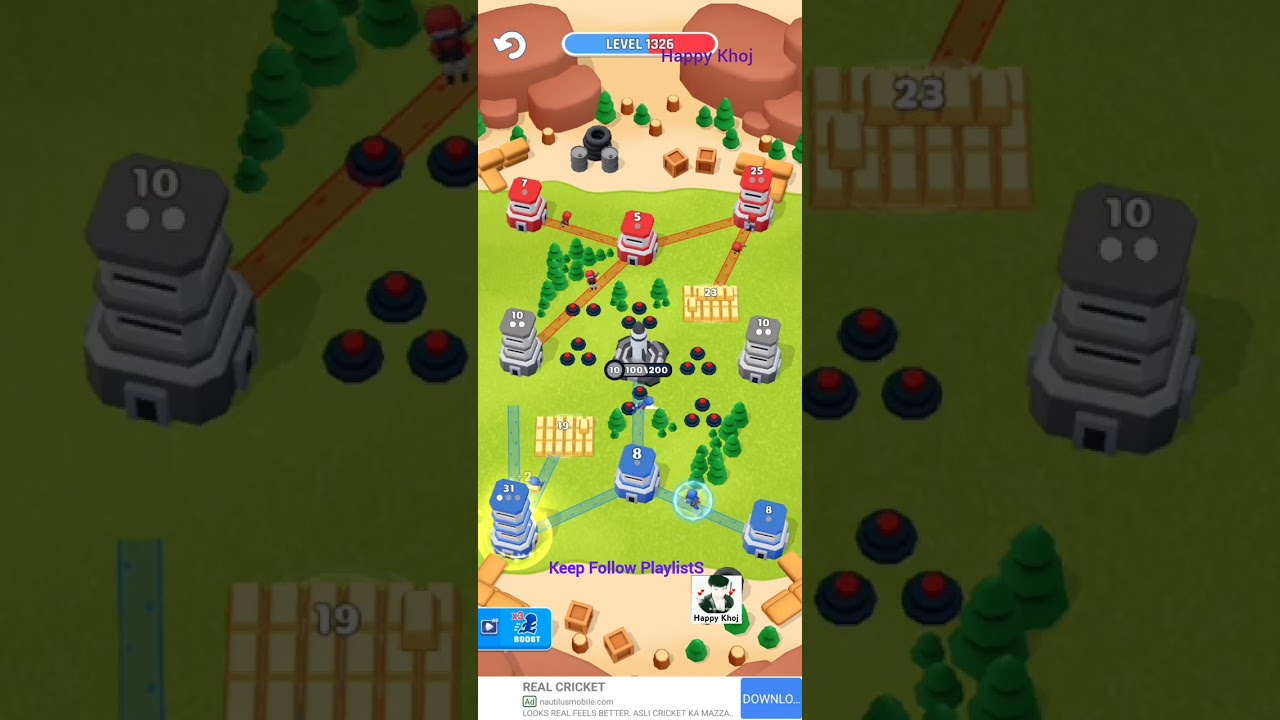 Tower War 1320-1355: Secret Brutal Levels Win Guide ⚔️ Chill MUSIC | Different Map | SayGames