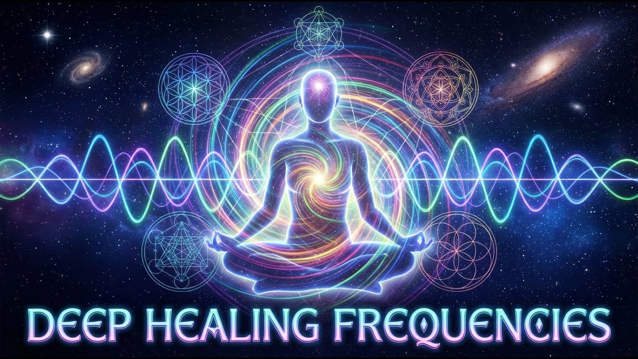 174Hz + 285Hz + 432Hz + 528Hz | Deepest Healing: Regenerate Cells, Ease Stress, Calm Nerves