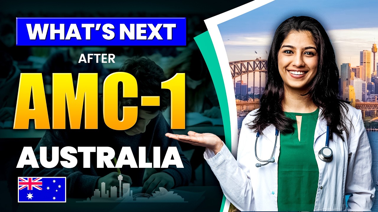 Next Steps After Clearing AMC Part 1 Australia | What next after AMC Part 1 | Academically