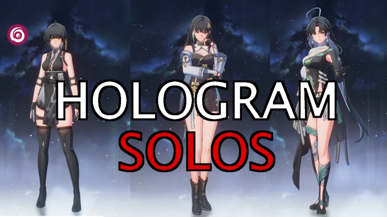 More Hologram Solos - HRover, Baizhi, Jianxin | Wuthering Waves