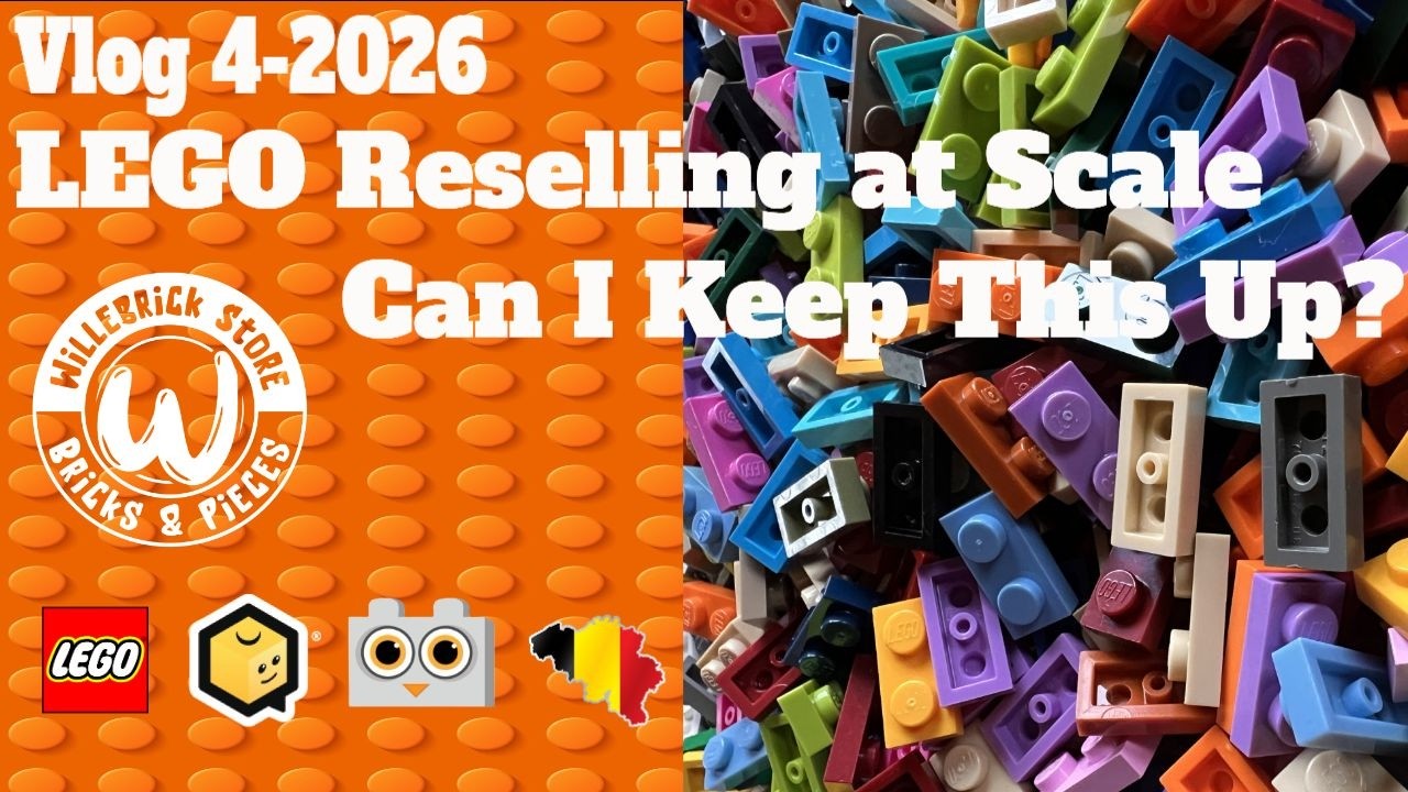 Vlog 4 2026 - LEGO Reselling at Scale – Can I Keep This Up?