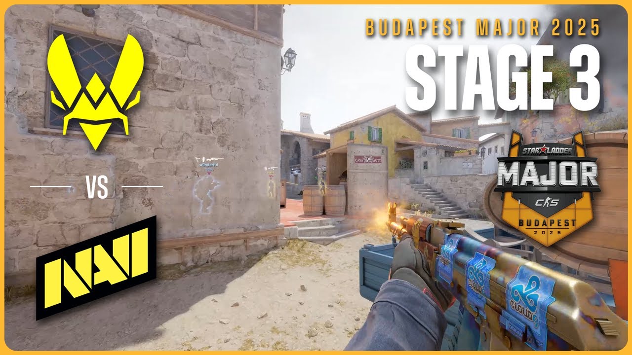 WINNER TO PLAYOFFS! Vitality vs NAVI - HIGHLIGHTS - StarLadder Budapest Major 2025 - STAGE 3 | CS2