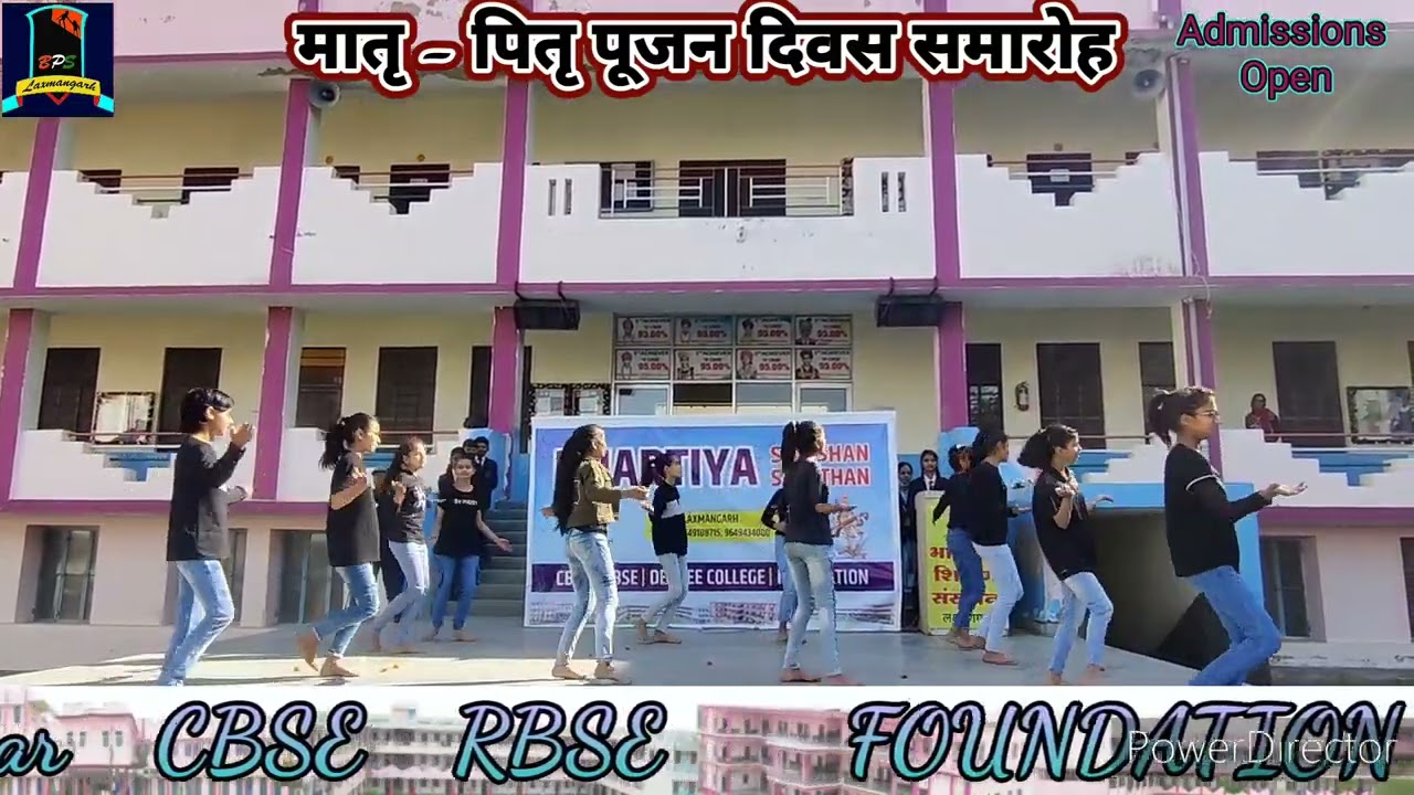 Dance performance on Parents Worship Day 2022