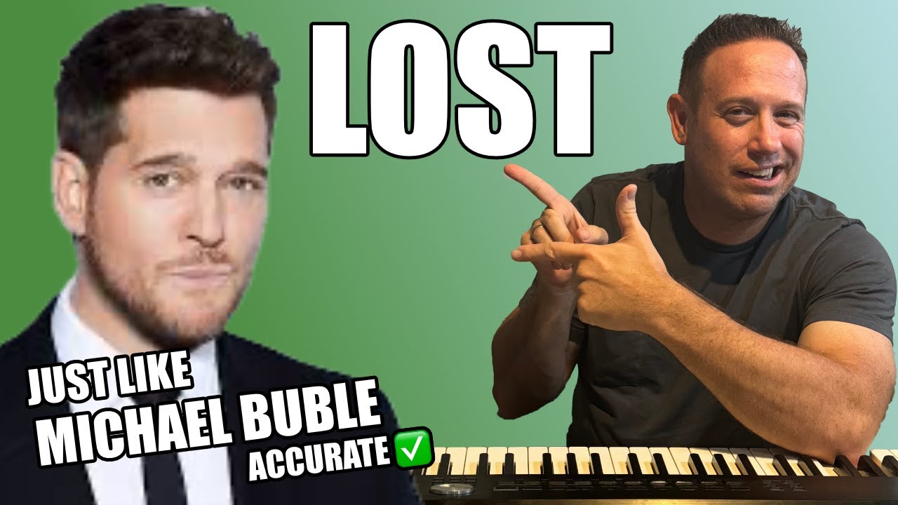 Learn To Play Piano | Lost Michael Buble | Accurate Lesson | Easy Tutorial