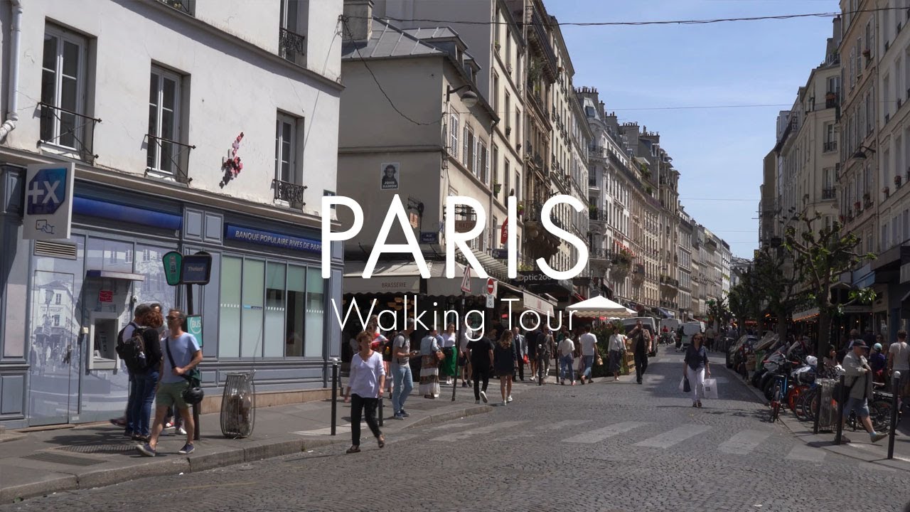 Paris | Rue Lepic | Montmartre | Walking Tour | 4K