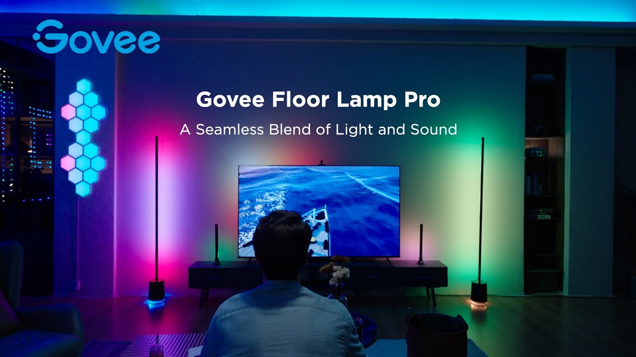 Govee Floor Lamp Pro - A Seamless Blend of Light and Sound