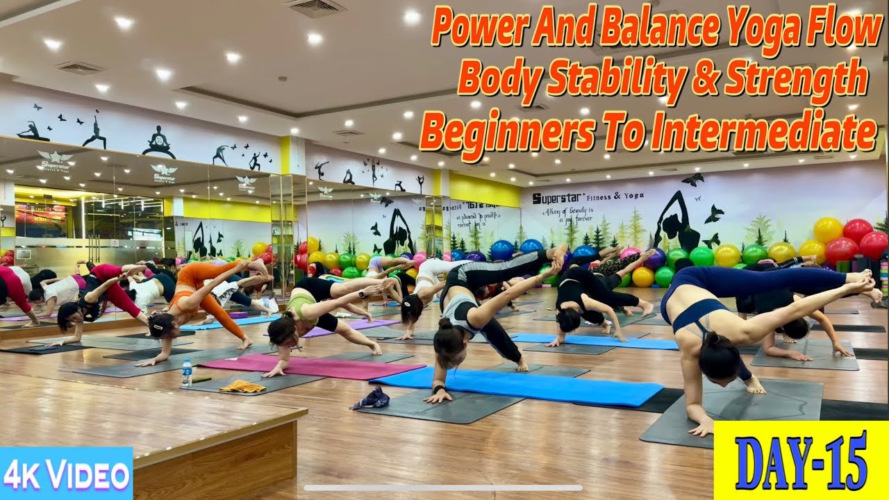 DAY-15 Power And Balance Yoga Body Stability & Strength | Master Ranjeet Singh Bhatia |