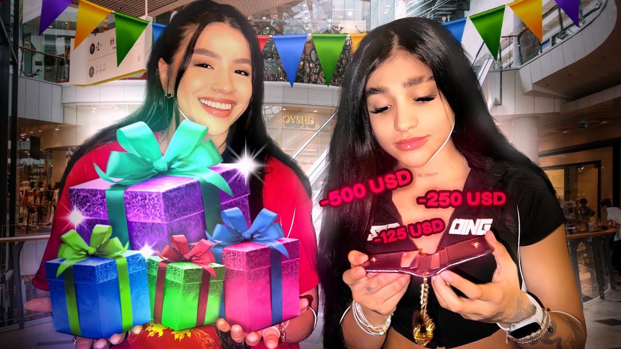 LE DI 23 REGALOS A MI NOVIA DE CUMPLEAÑOS 😳😳 SU REACCIÓN 😱