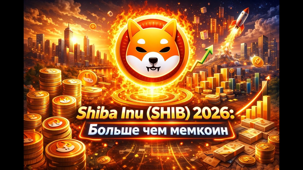 Shiba Inu (SHIB) 2026: Больше чем мемкоин
