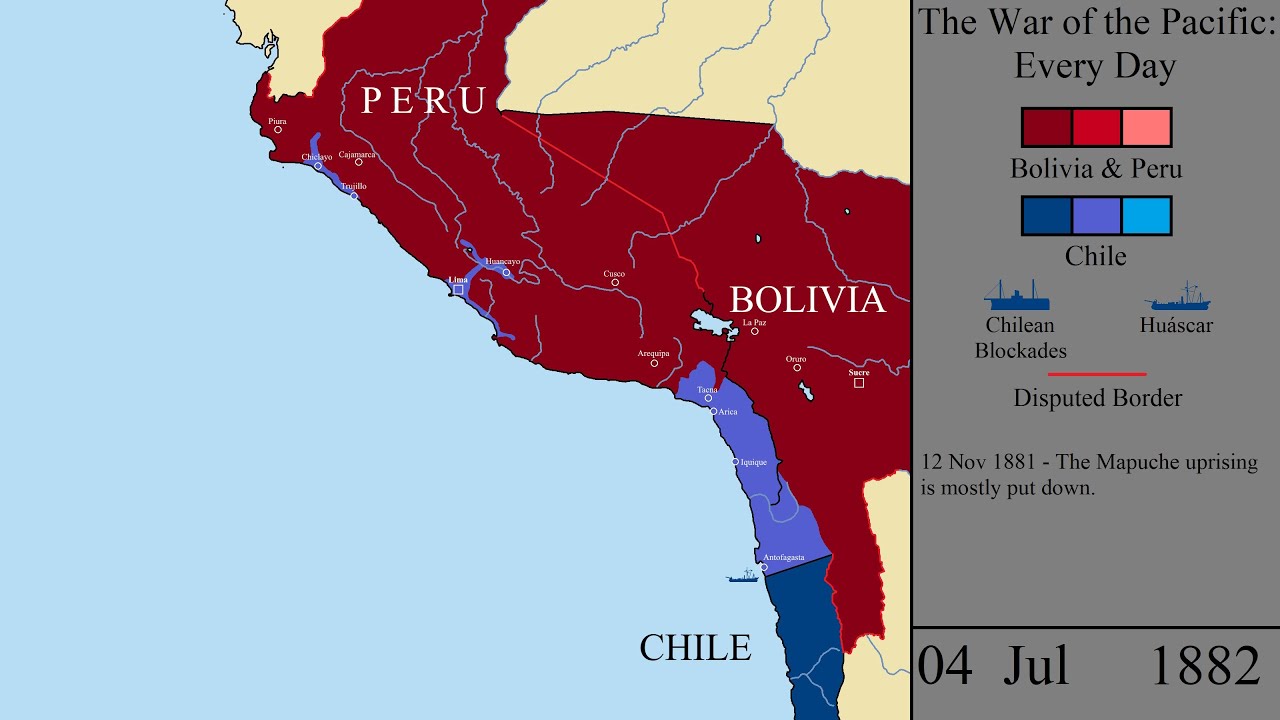 The War of the Pacific: Every Day