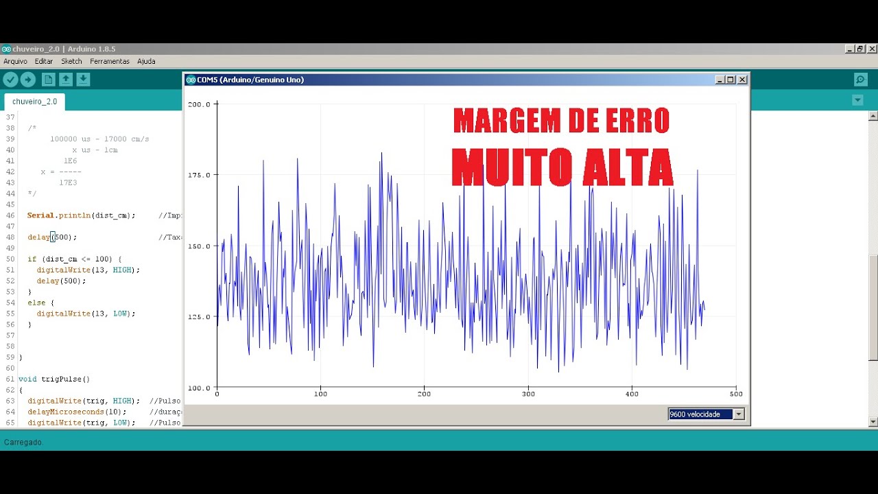 Sensor Ultrass&ocirc;nico Prova D&aacute;gua Jsn-sr04t 2.0 Arduino (N&atilde;o comprem)