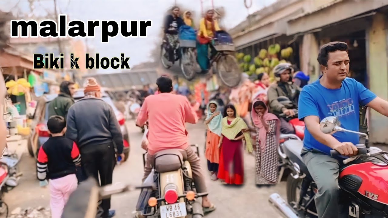 Bengal ka shahar malarpur blogging Biki k block video#Bikikblock