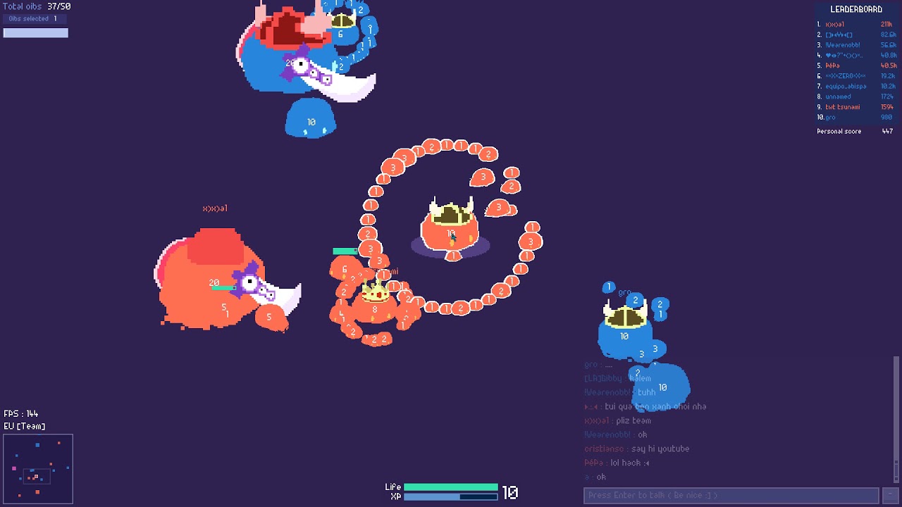 Testing a ring in Oib.io
